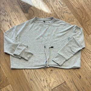 P’tula cropped sweater long sleeve